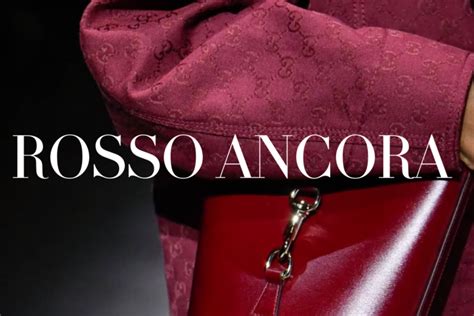 le tes gucci|Gucci rosso ancora.